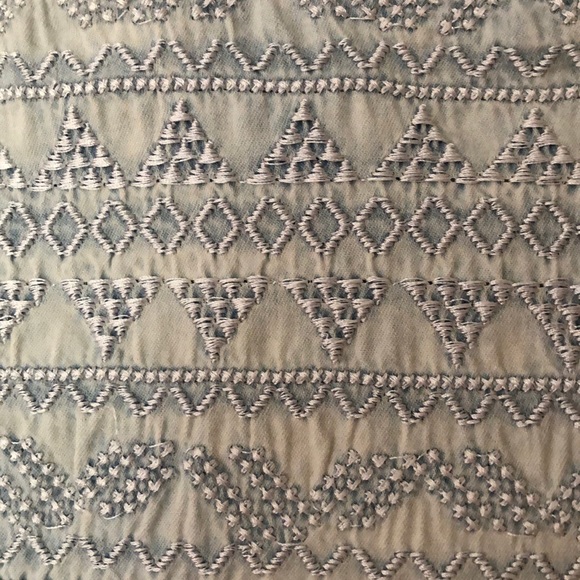 Button down denim tank - Picture 6 of 7